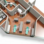 dental operatory design 3d mockup
