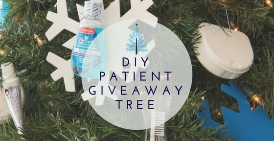 DIY Patient Giveaway Tree