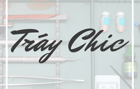 setup tray for simple composite restorative procedure