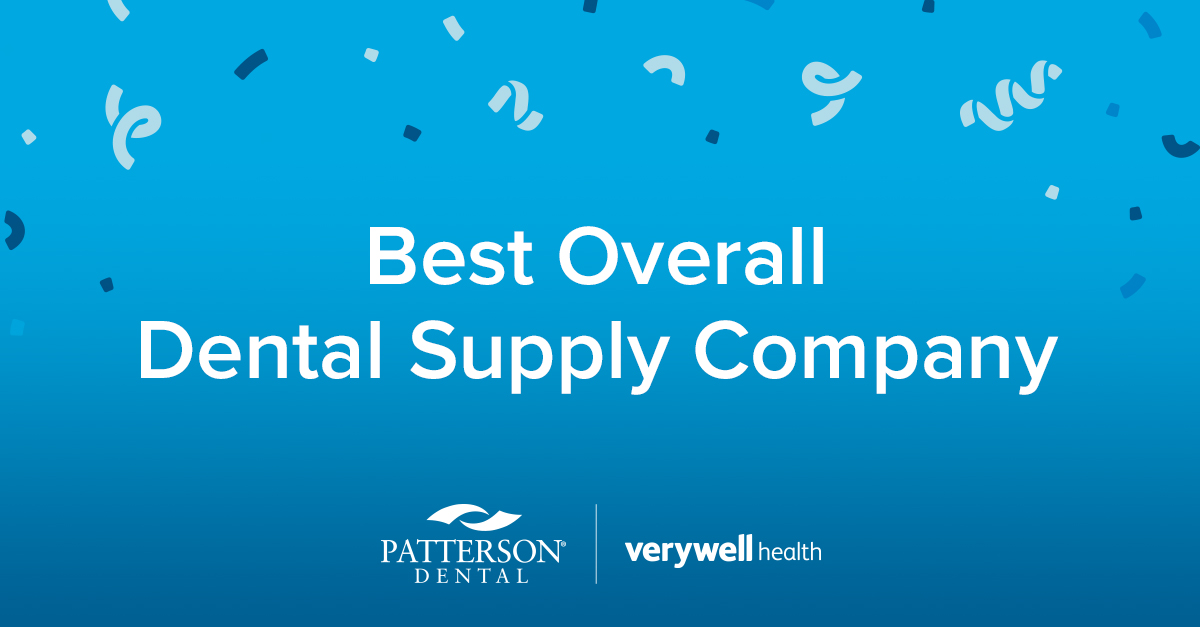 Verywell Health names Patterson Dental ‘Best Overall Dental Supply Company’