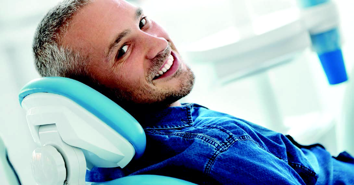 Patient in the dental chair