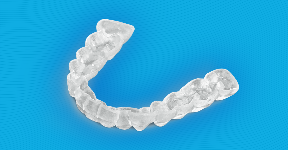 3D-printed clear aligners